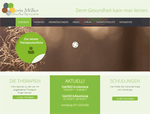 Tablet Screenshot of naturheilpraxis-dm.de